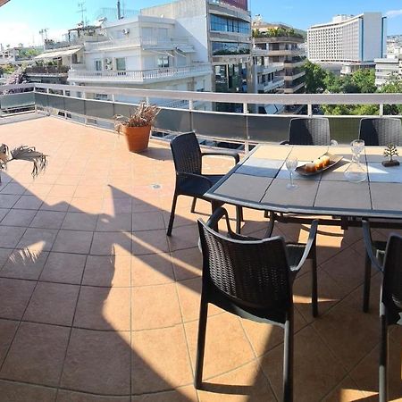 Downtown, Penthouse Apartment With Great View, Pagkrati Atene Esterno foto