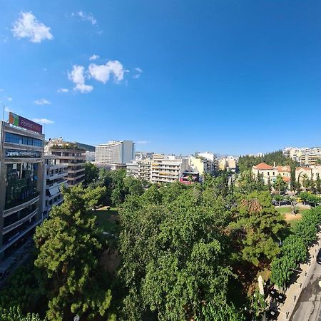 Downtown, Penthouse Apartment With Great View, Pagkrati Atene Esterno foto