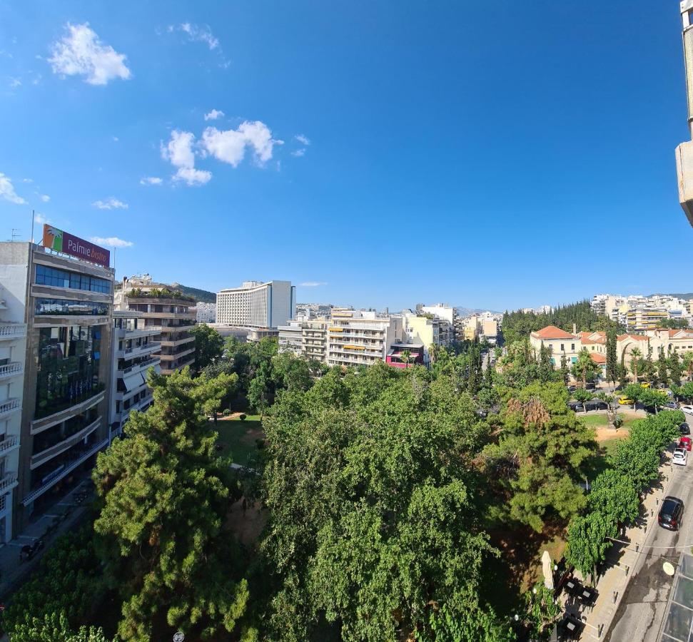 Downtown, Penthouse Apartment With Great View, Pagkrati Atene Esterno foto